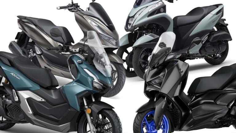 【2024年8月版】150~250cc軽二輪スクーター 国内メーカーおすすめ8選! 125ccの双子モデルからフルサイズまで