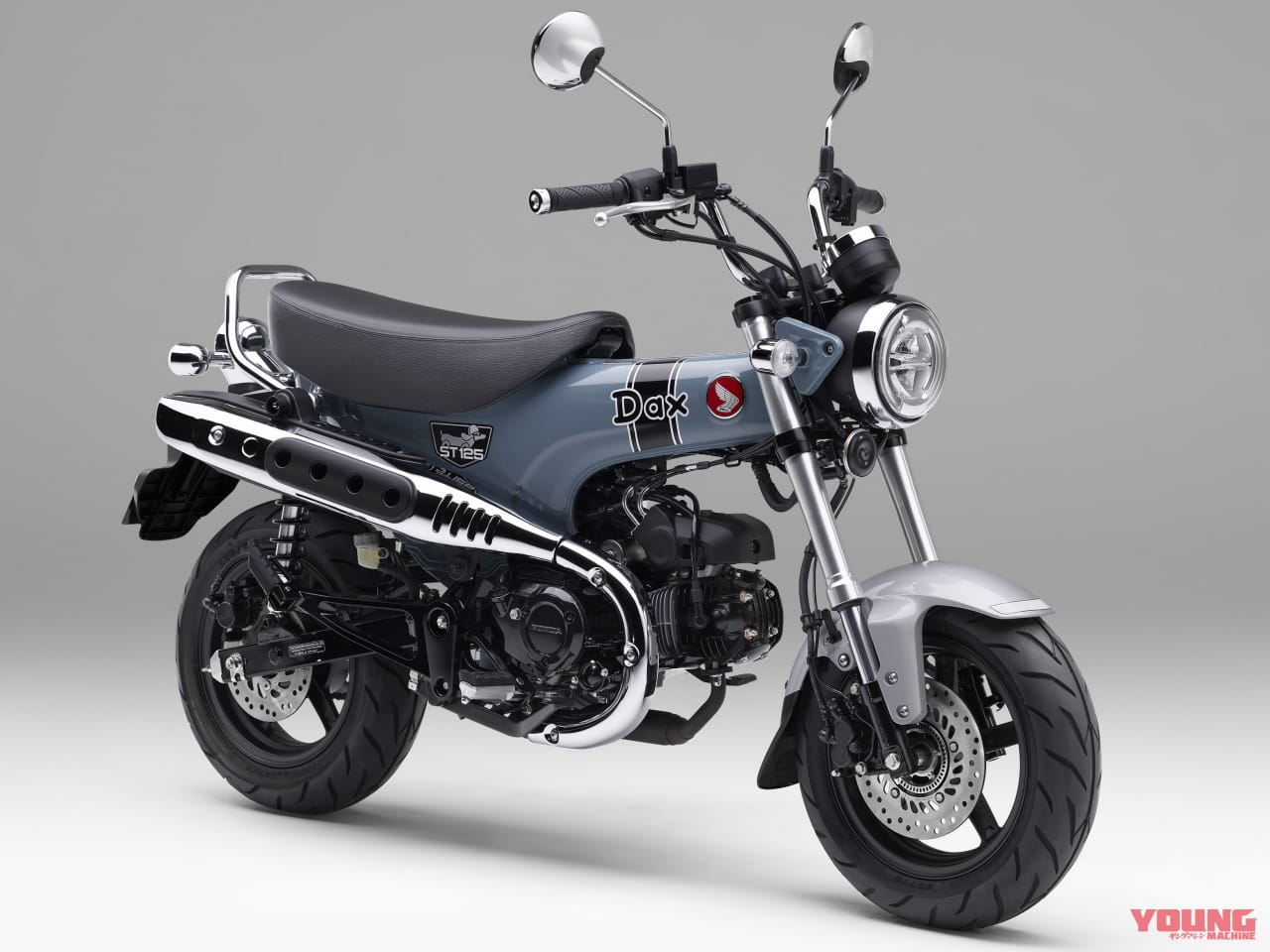 ホンダ|ダックス125|パールカデットグレー|【比較】ダックス125とモンキー125は似ているようで乗れる免許も違う! タンデムできるのは?