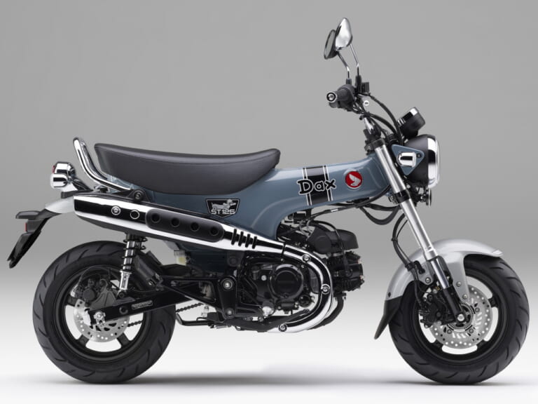 2024 HONDA DAX125 パールカデットグレー|ホンダ ダックス125〈いま国内で買える新型バイクカタログ|原付二種(125-51cc)〉