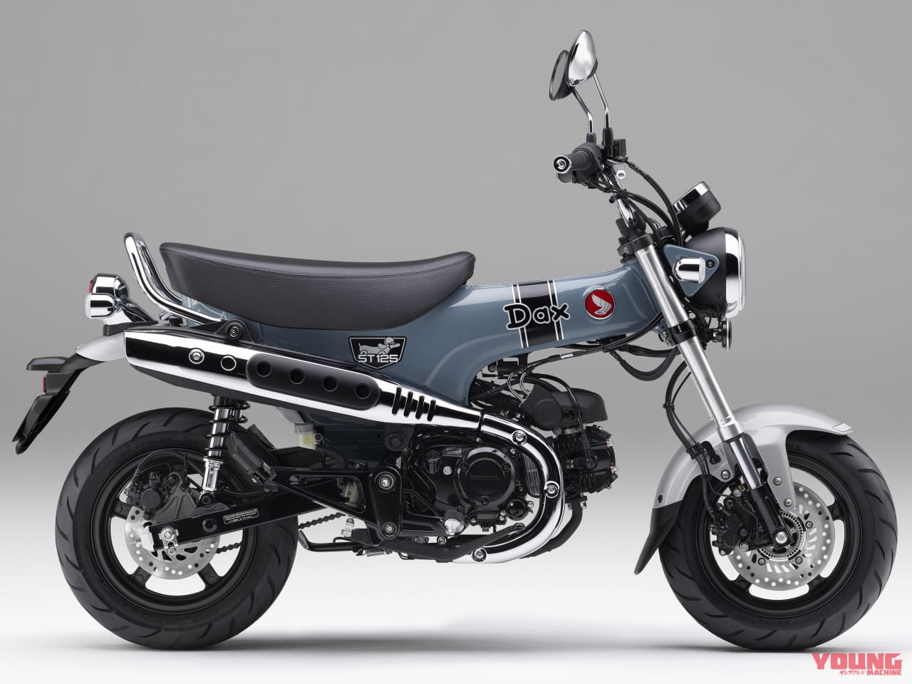 ホンダ|ダックス125|パールカデットグレー|【比較】ダックス125とモンキー125は似ているようで乗れる免許も違う! タンデムできるのは?