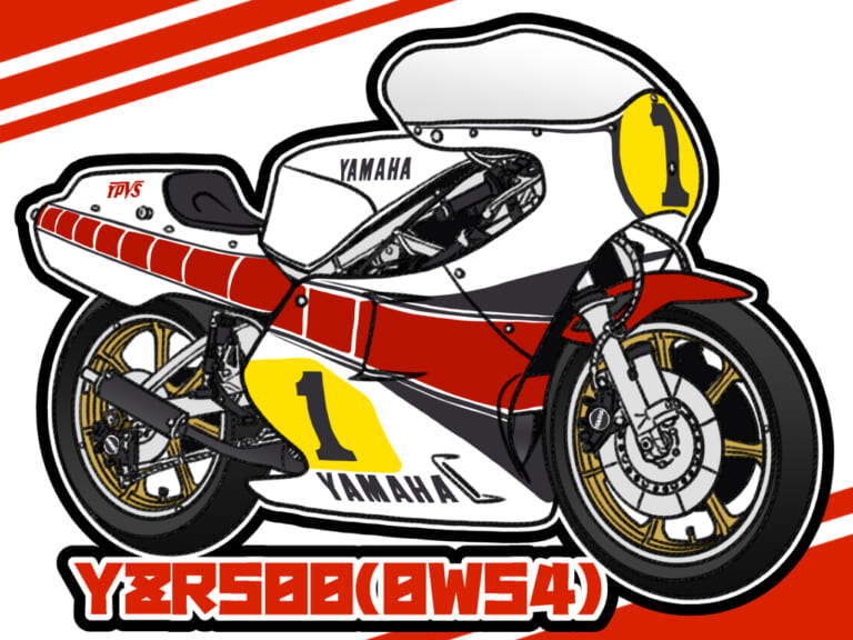 YAMAHA YZR500(0W54)