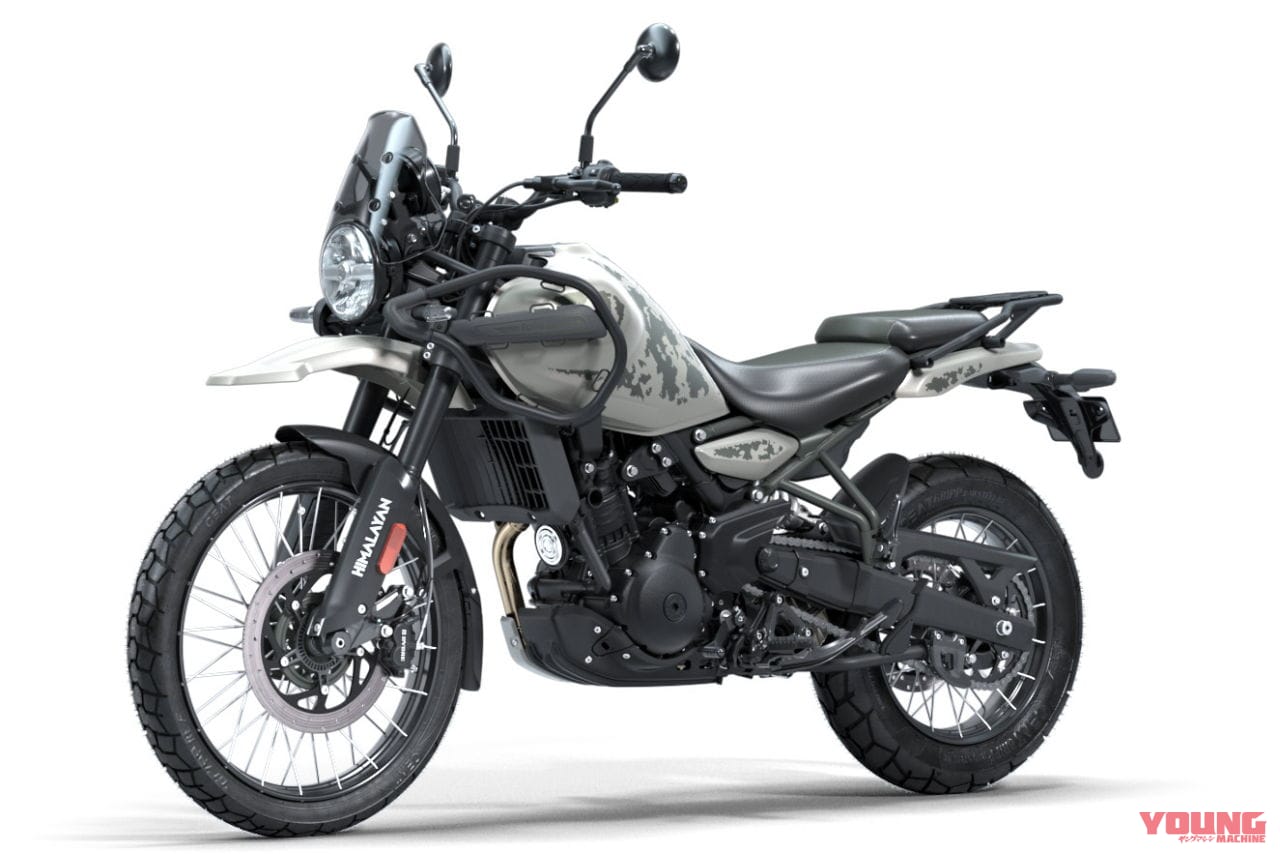 ロイヤルエンフィールド|ヒマラヤ|『シェルパ450』搭載のロイヤルエンフィールド新型「ヒマラヤ」88万円から発売決定!