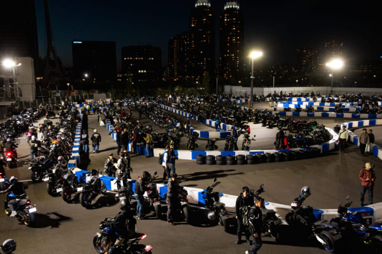 ヤマハ主催のナイトミーティングだと?! MTシリーズが東京・お台場に大集結「The Dark side of Japan Night Meeting 2024」が開催