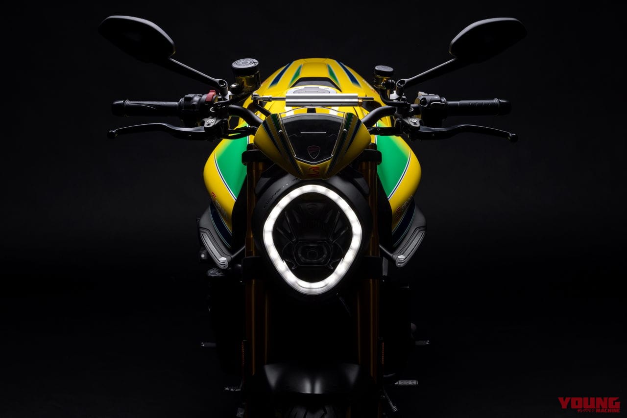 |【341台限定】アイルトン・セナ没後30年の特別記念バージョン! ドゥカティ「モンスター セナ」発表