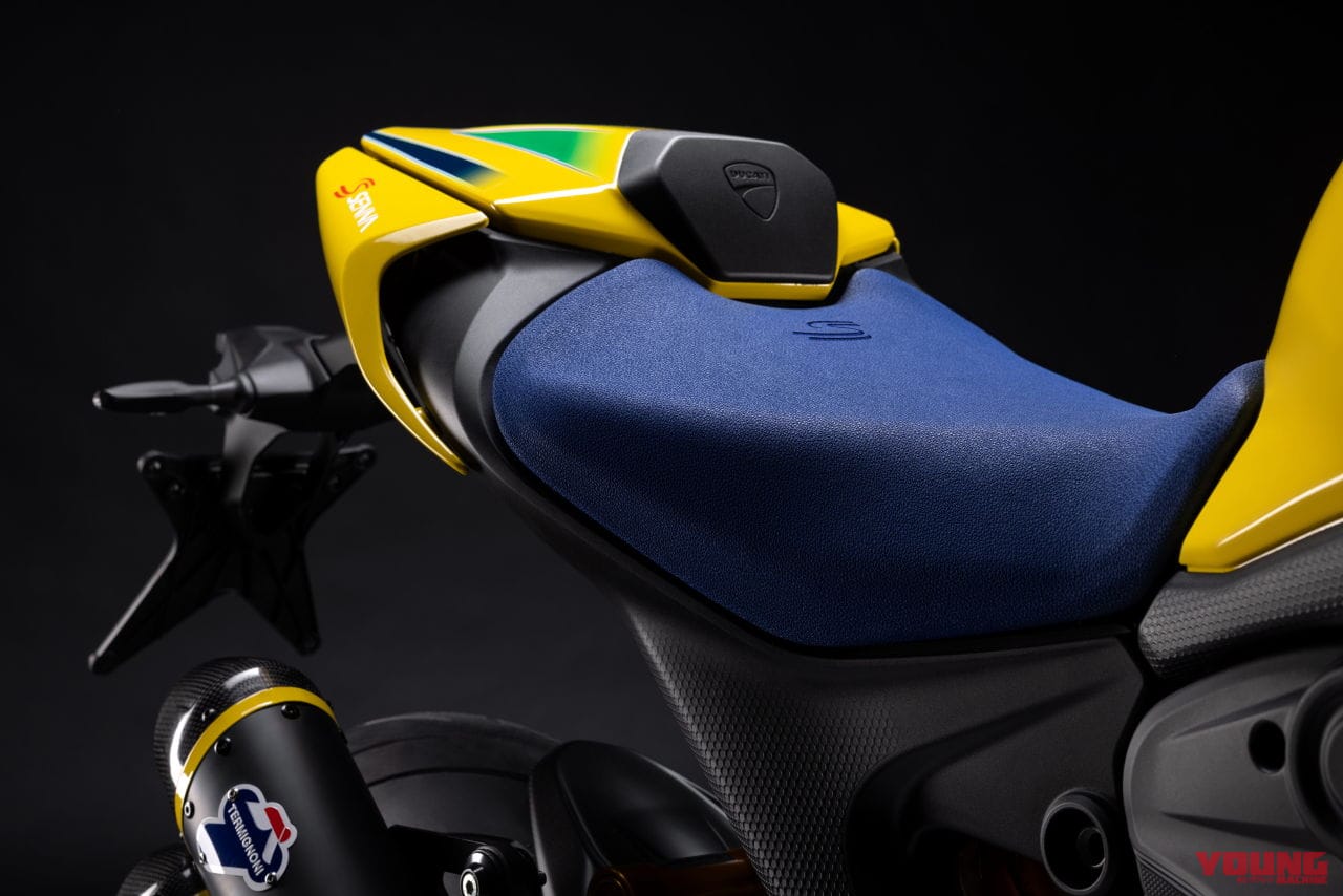 |【341台限定】アイルトン・セナ没後30年の特別記念バージョン! ドゥカティ「モンスター セナ」発表