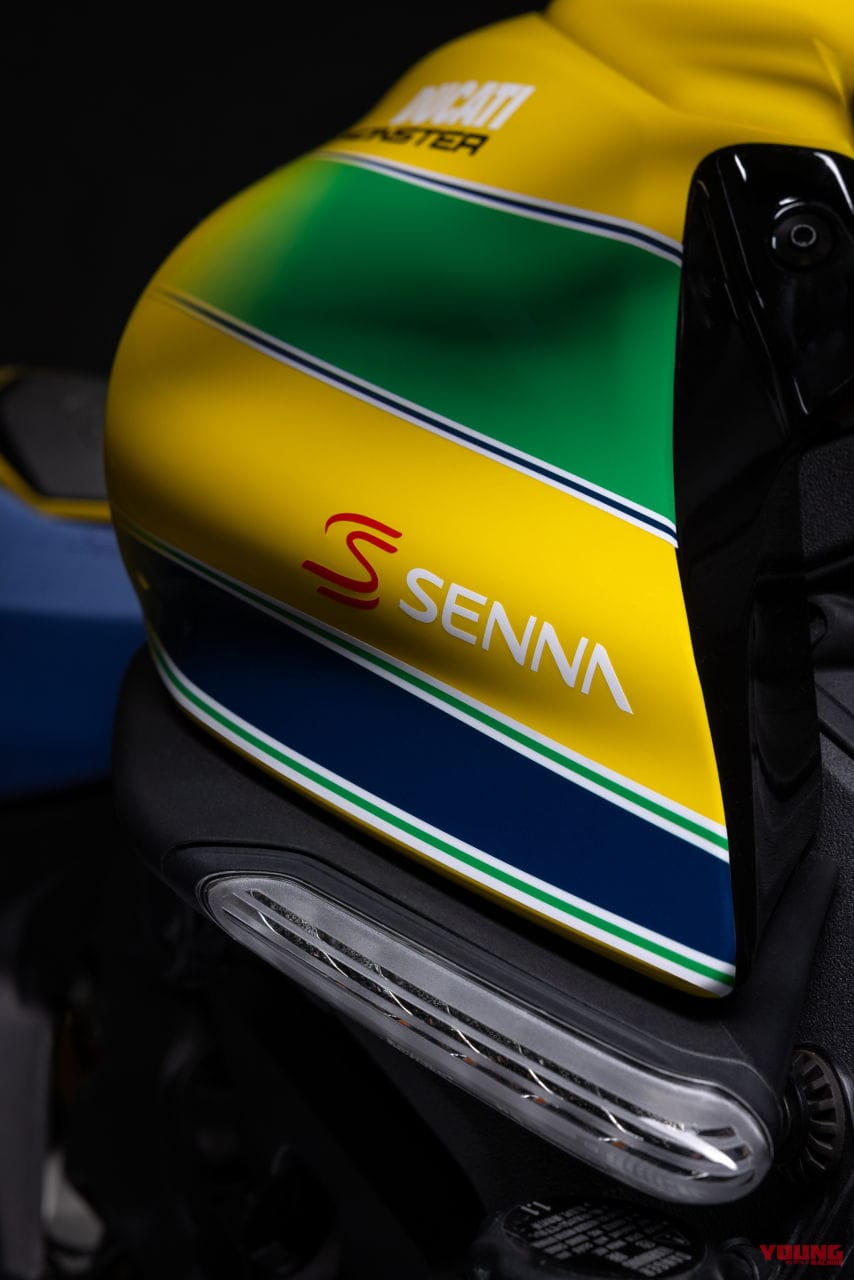 |【341台限定】アイルトン・セナ没後30年の特別記念バージョン! ドゥカティ「モンスター セナ」発表