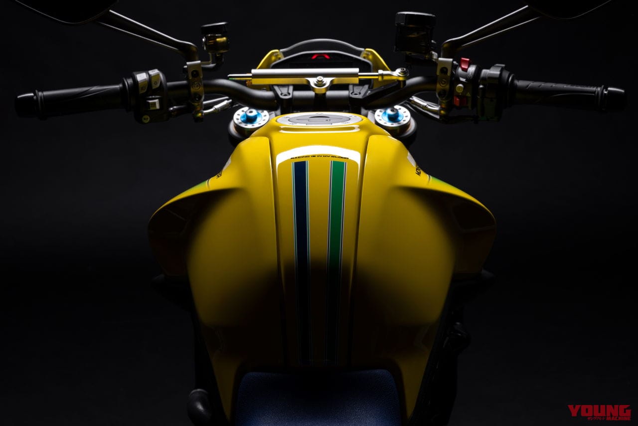 |【341台限定】アイルトン・セナ没後30年の特別記念バージョン! ドゥカティ「モンスター セナ」発表