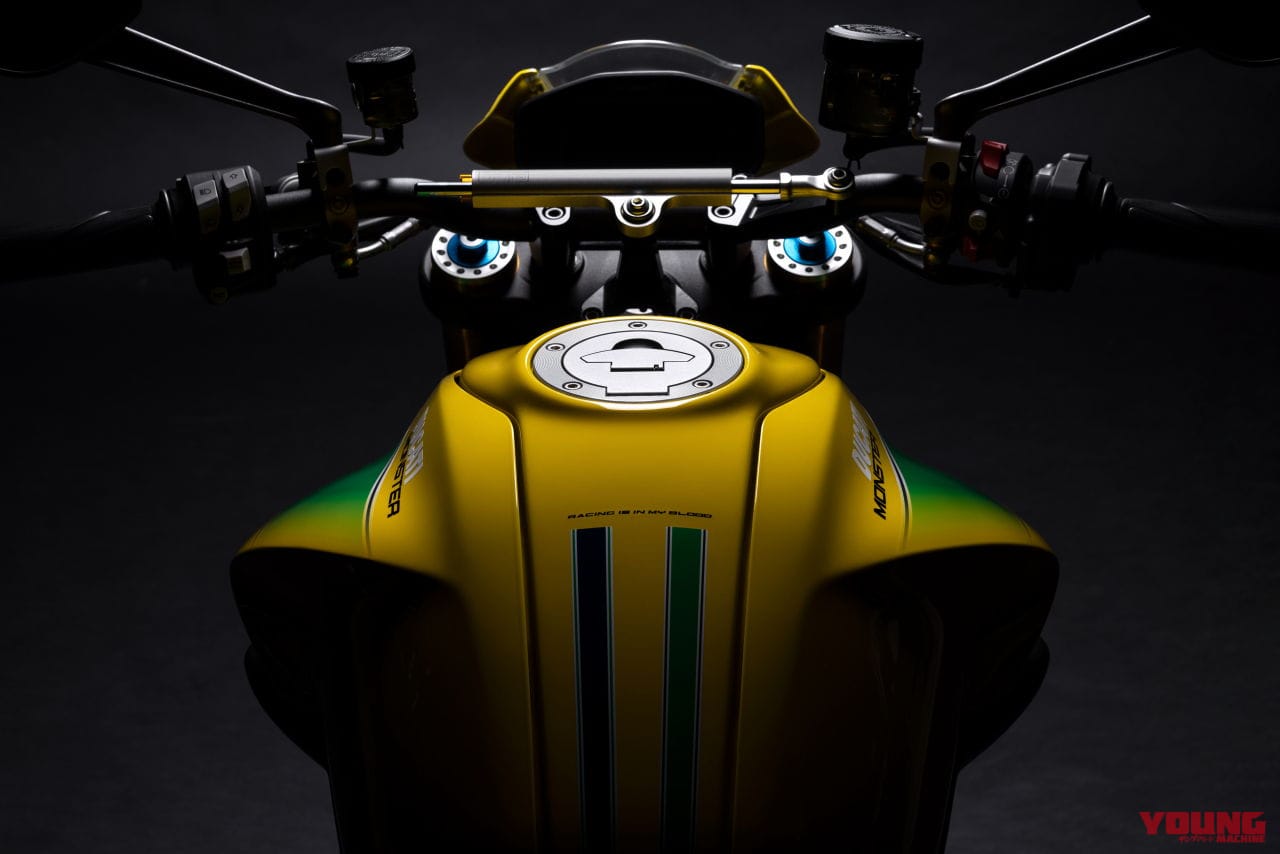 |【341台限定】アイルトン・セナ没後30年の特別記念バージョン! ドゥカティ「モンスター セナ」発表