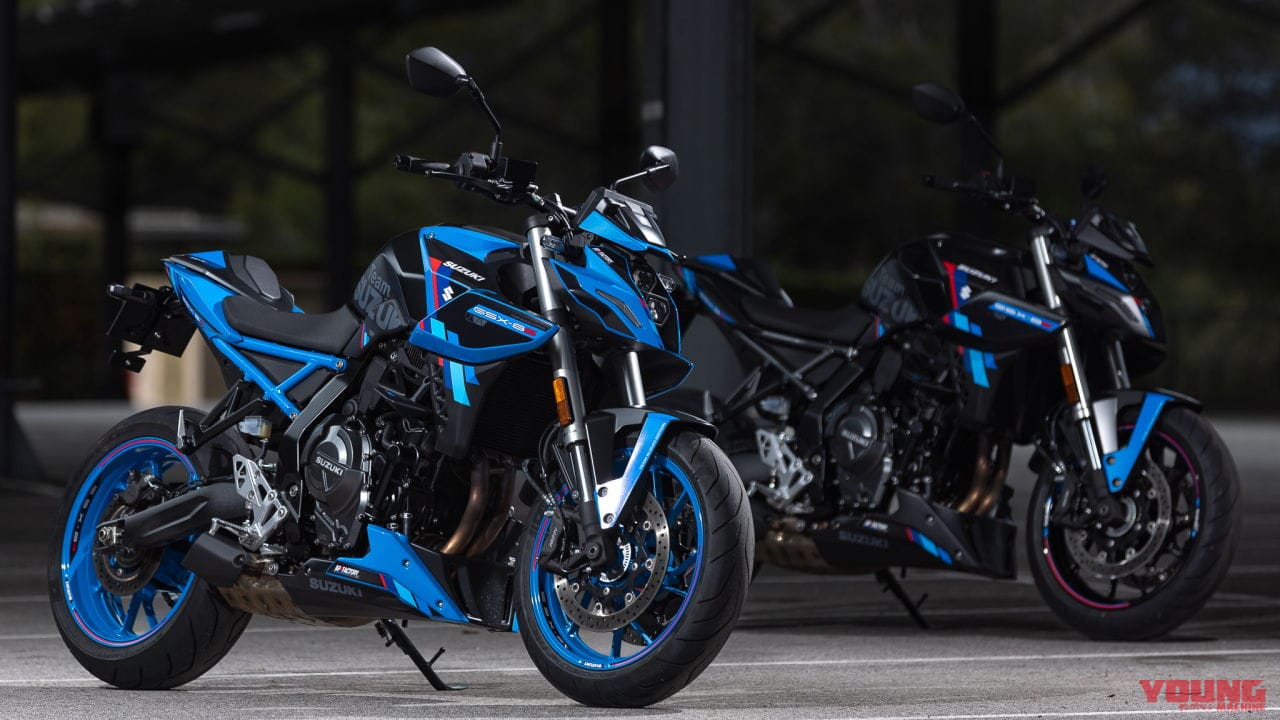 スズキ「GSX-8S TEAM SUZUKI」登場! プラス16万円でレーシングカラーとシングルシートカウル追加【海外】