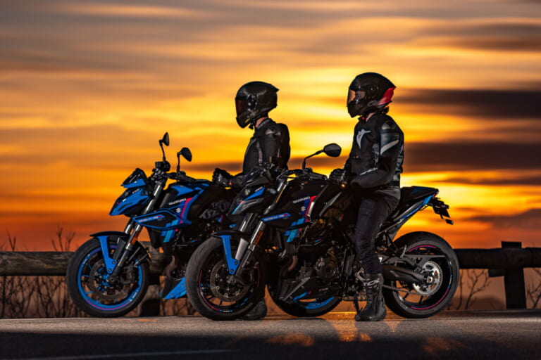 GSX-8S TEAM SUZUKI|スズキ「GSX-8S TEAM SUZUKI」登場! プラス16万円でレーシングカラーとシングルシートカウル追加【海外】