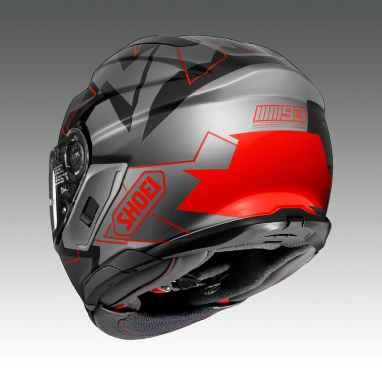 SHOEI GT-Air3 MM93 COLLECTION GRIP|インナーバイザーありのツーリング向けSHOEI GT-Air3にマルケスコラボモデル「MM93コレクショングリップ」登場!
