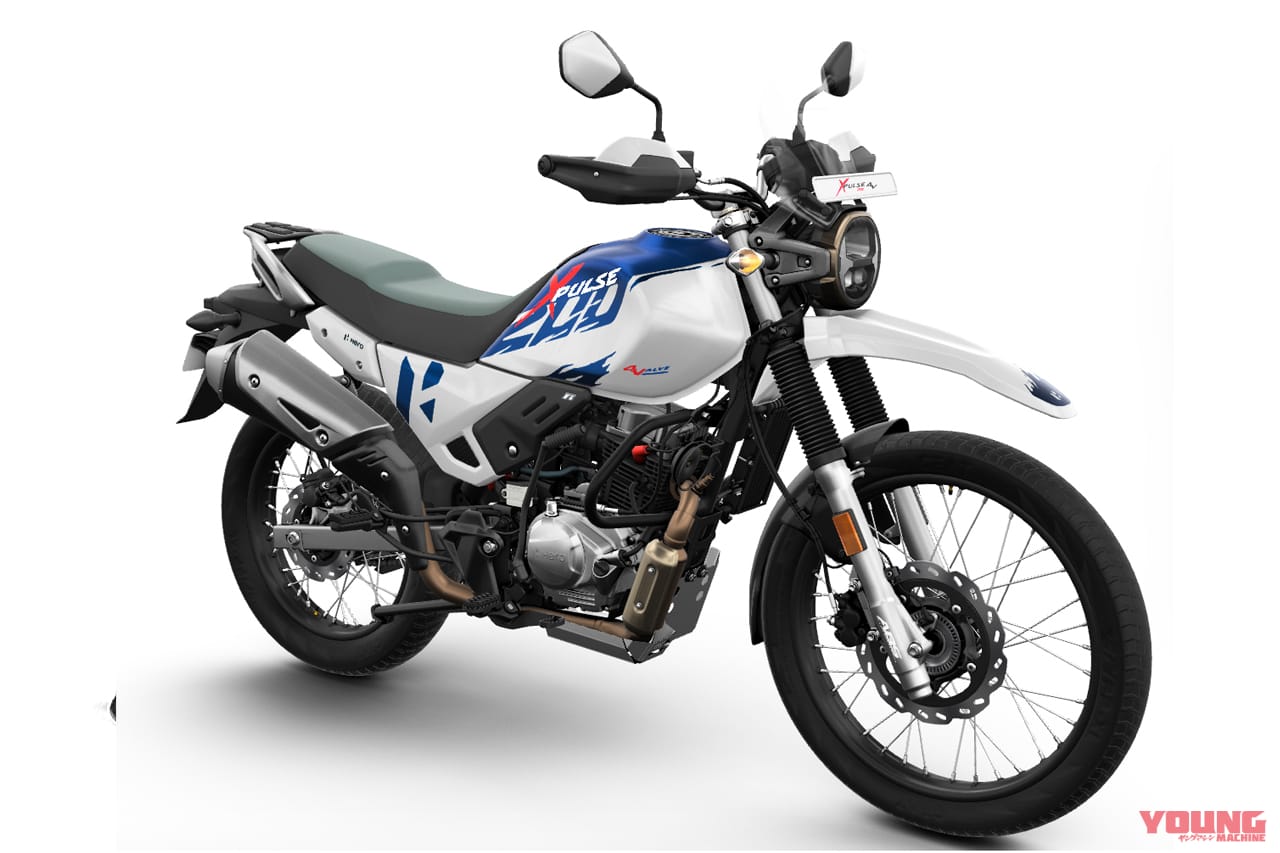 ヒーロー|Xパルス200 4V|【SCOOP!!】ヤマハWRが200ccの水冷DOHCで復活?! 本格オフのWR200Rとモタード版WR200Xを大胆予測!!