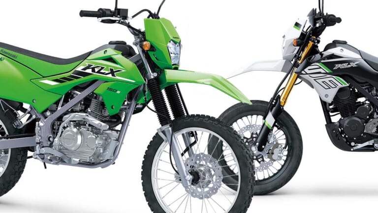 カワサキ「KLX150S」「KLX150SM/SE」早くも2025年モデル登場！  SEはナックルガードも装備【海外】│WEBヤングマシン｜新車バイクニュース