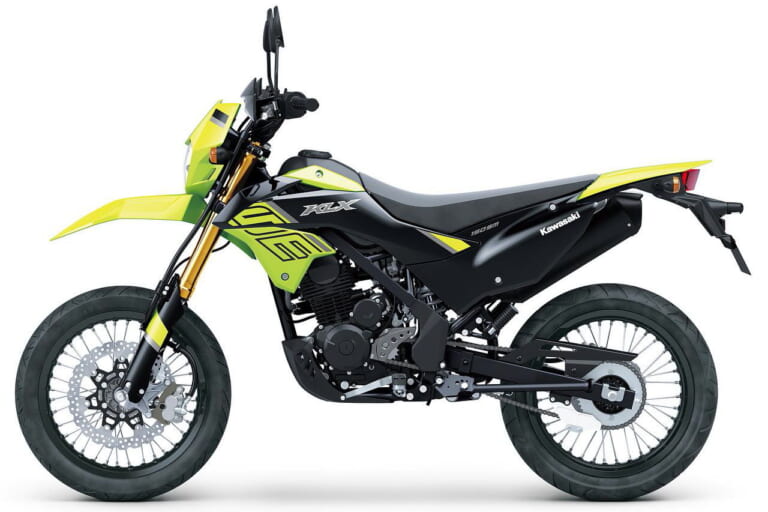 カワサキ|KLX150SM SE|インドネシア仕様|2025年モデル|カワサキ「KLX150S」「KLX150SM/SE」早くも2025年モデル登場! SEはナックルガードも装備【海外】