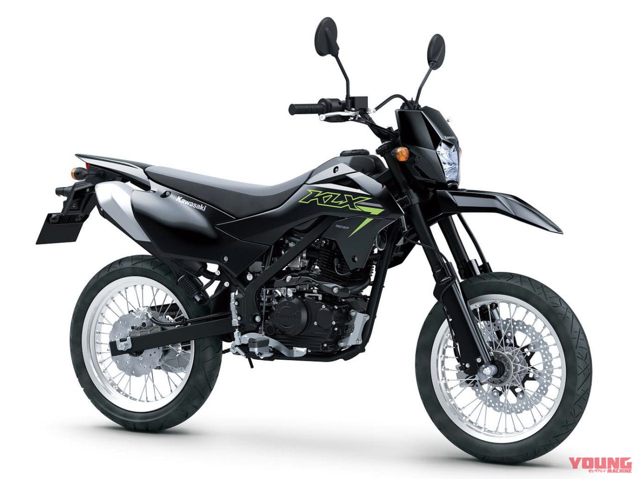 カワサキ|KLX150SM|インドネシア仕様|2025年モデル|カワサキ「KLX150S」「KLX150SM/SE」早くも2025年モデル登場! SEはナックルガードも装備【海外】