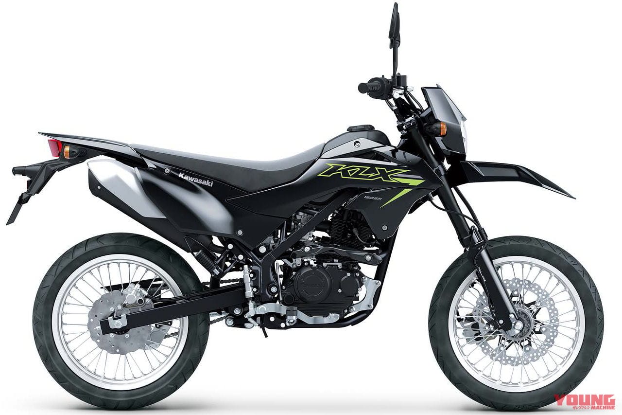 |カワサキ「KLX150S」「KLX150SM/SE」早くも2025年モデル登場! SEはナックルガードも装備【海外】