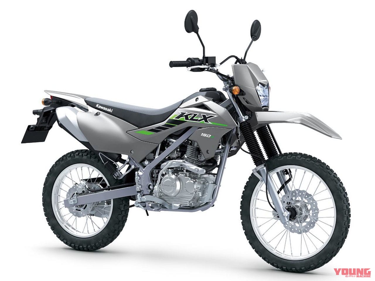 カワサキ|KLX150S|インドネシア仕様|2025年モデル|カワサキ「KLX150S」「KLX150SM/SE」早くも2025年モデル登場! SEはナックルガードも装備【海外】