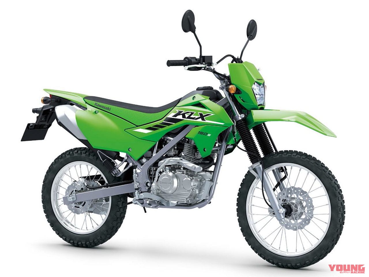 カワサキ|KLX150S|インドネシア仕様|2025年モデル|カワサキ「KLX150S」「KLX150SM/SE」早くも2025年モデル登場! SEはナックルガードも装備【海外】