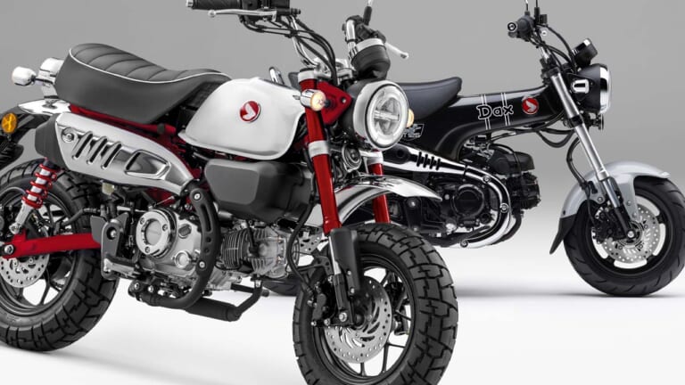 ダックス125とモンキー125は乗れる免許も違う! タンデムできるのは? スペック比較で解説