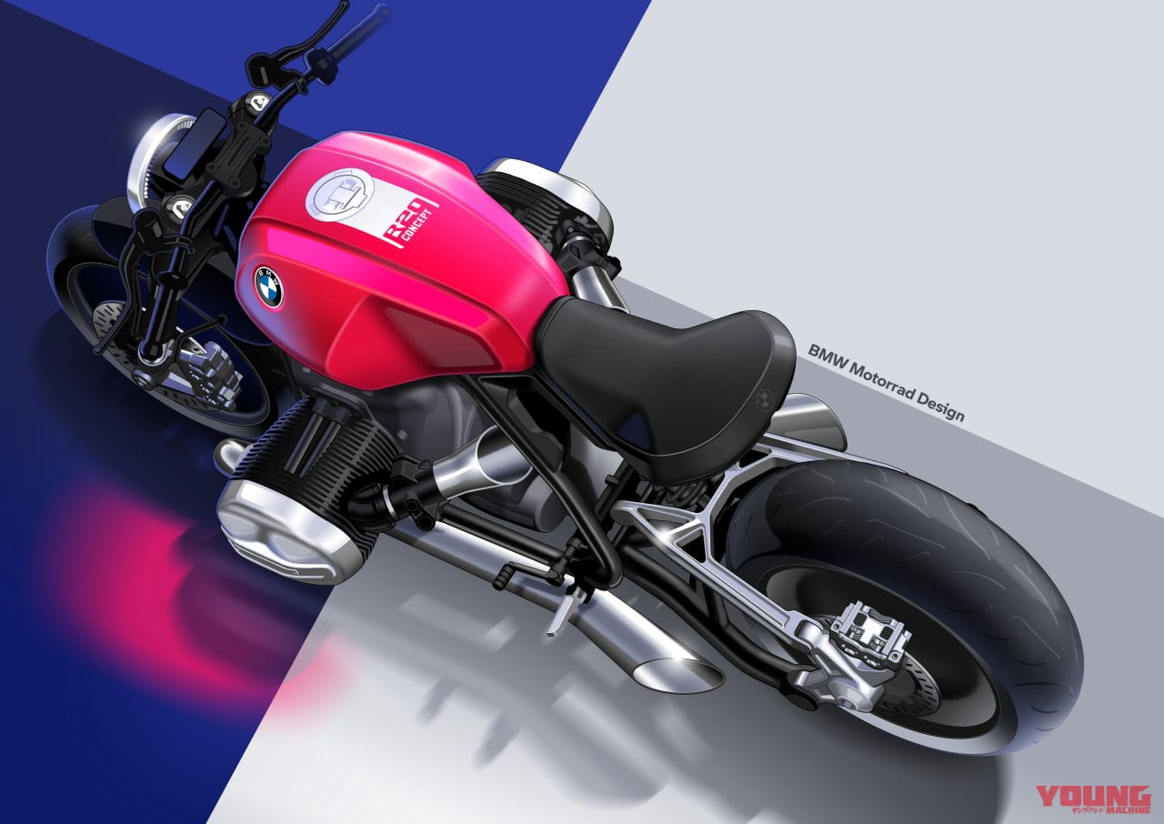 BMW R20 Concept|に、2000ccの空冷ネイキッドだとぉ?! BMWが「R20コンセプト」を公開!