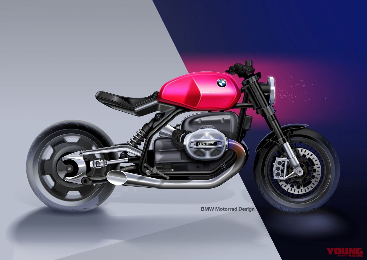 BMW R20 Concept|に、2000ccの空冷ネイキッドだとぉ?! BMWが「R20コンセプト」を公開!