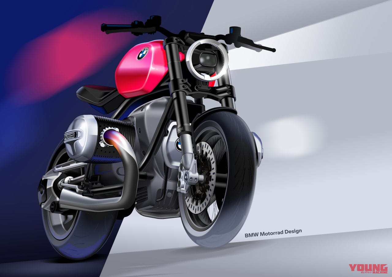 BMW R20 Concept|に、2000ccの空冷ネイキッドだとぉ?! BMWが「R20コンセプト」を公開!