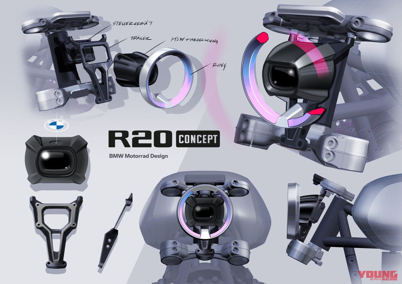 BMW R20 Concept|に、2000ccの空冷ネイキッドだとぉ?! BMWが「R20コンセプト」を公開!