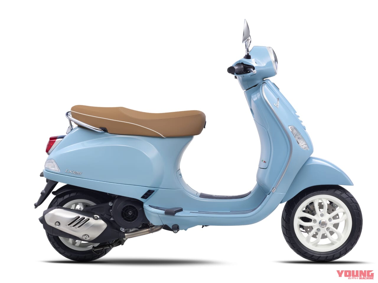 |ベスパの最軽量最小モデルLX125ABSが新カラーとともに’24モデルとして発売開始!
