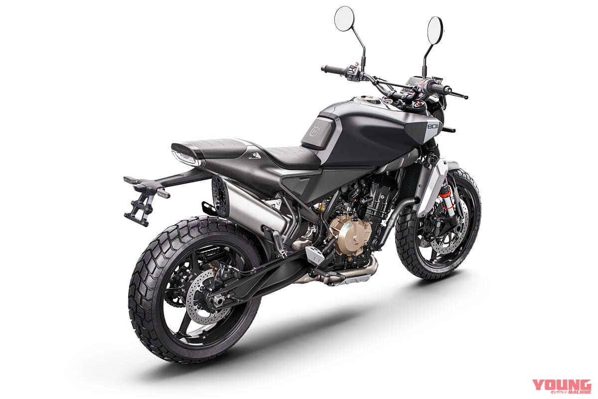 Husqvarna Svartpilen801|2気筒になってハスクのスクランブラーが進化! 新型スヴァルトピレン801登場