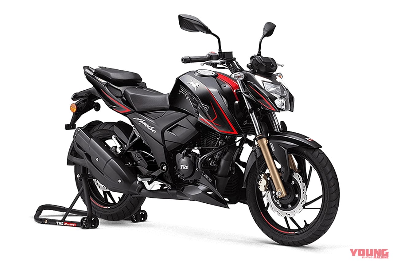 TVS|アパッチRTR 200 4V|【SCOOP!!】ヤマハWRが200ccの水冷DOHCで復活?! 本格オフのWR200Rとモタード版WR200Xを大胆予測!!