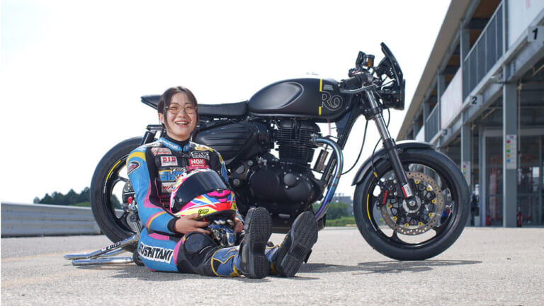 ハンター350鉄馬参戦記(第1回)：ロイヤルエンフィールドのハンター350がホンダGB350と真っ向勝負!【女子大生ライダーがモリワキに挑む!】