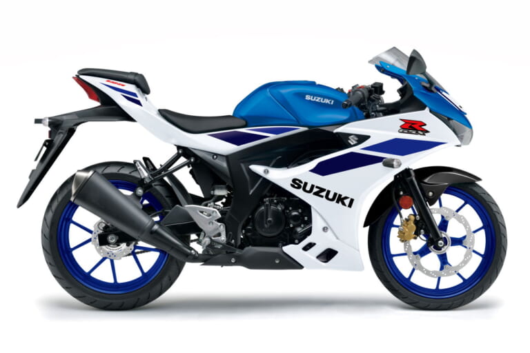 スズキ|GSX-R125|イギリス仕様|スズキ「GSX-R125」に’80~’90年代オマージュのニューカラー! ブラックも赤の差し色で進化【海外】
