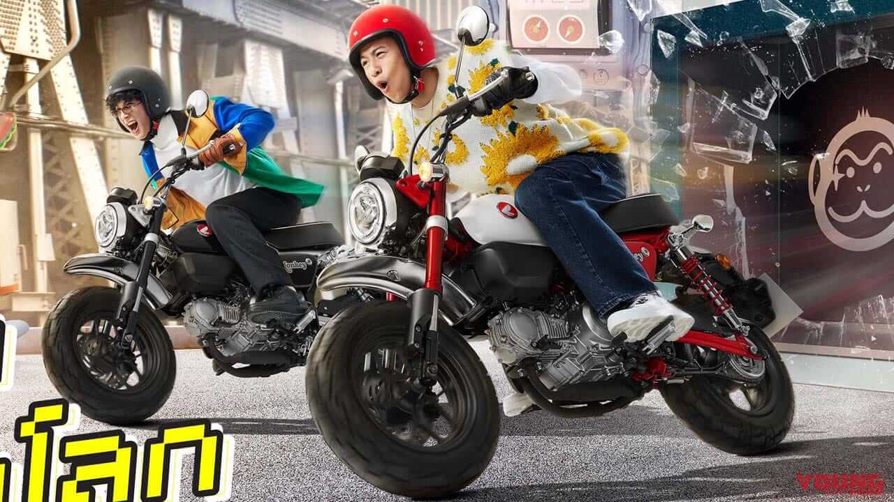 ホンダ|モンキー125|タイ仕様|2024年モデル|ホンダ新「モンキー125」登場! よりシンプルなカラーリングとタックロールシートに【海外】
