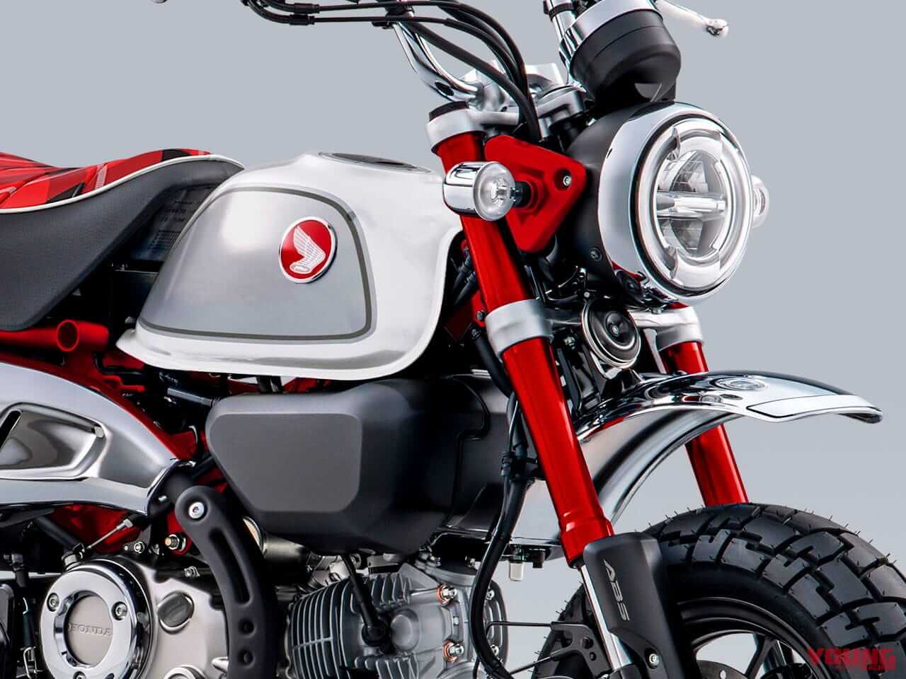 |ホンダ新「モンキー125」は国内仕様もこのまま登場?! モノトーンタンク、タックロールシート採用【海外】