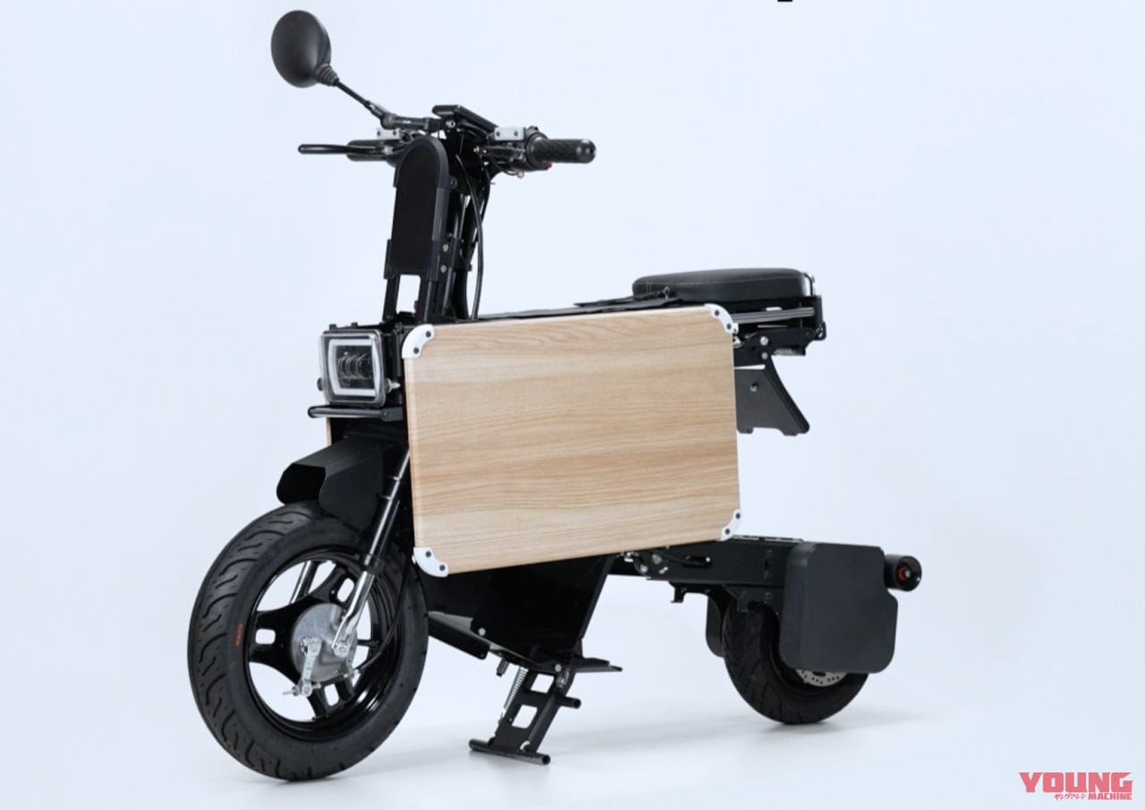 ICOMA TATAMELBIKE|車の免許で乗れる”電動モトコンポ”! ICOMA「タタメルバイク」先行予約販売開始