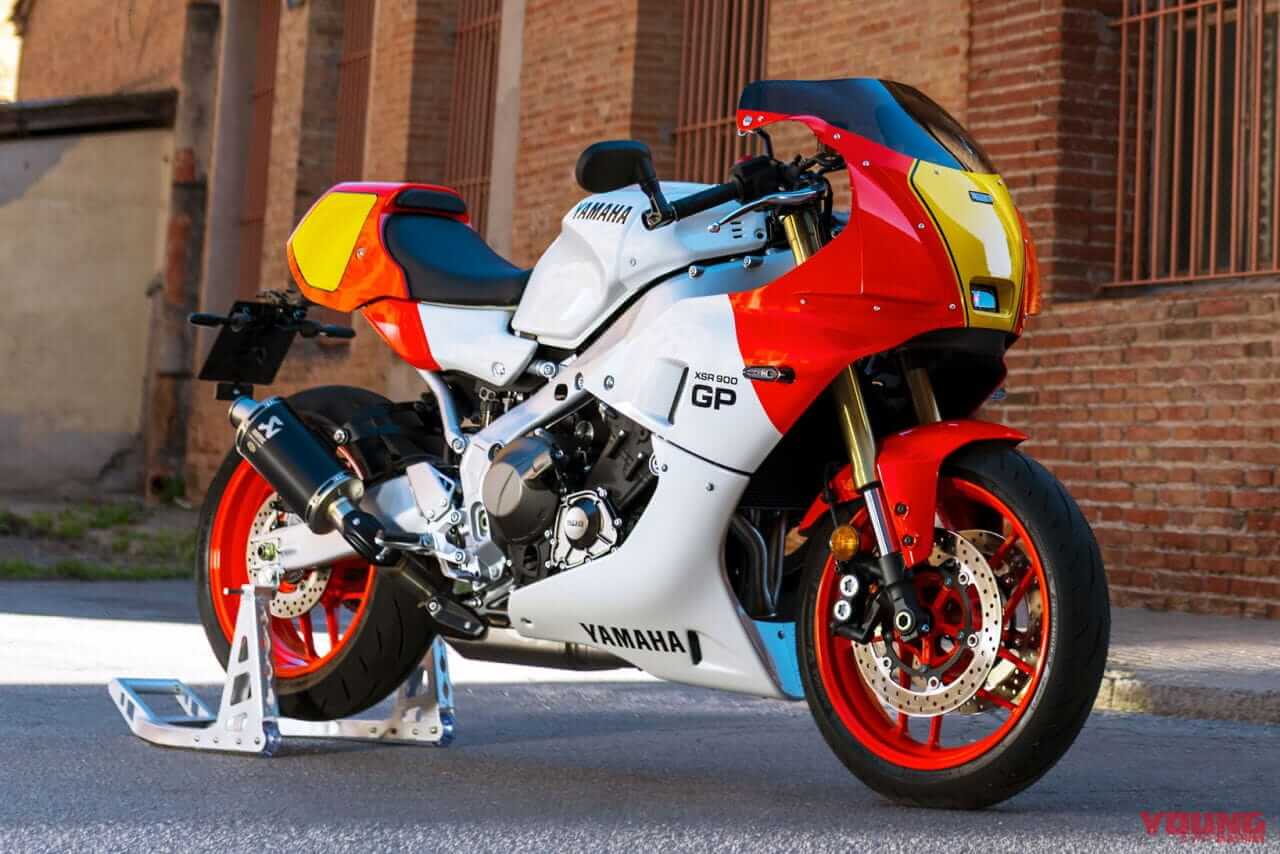 |ラッキーストライクヤマハ再臨! ……じゃない?!『パドックに帰ってきたXSR900 GP』はランディ・マモラ号のオマージュ