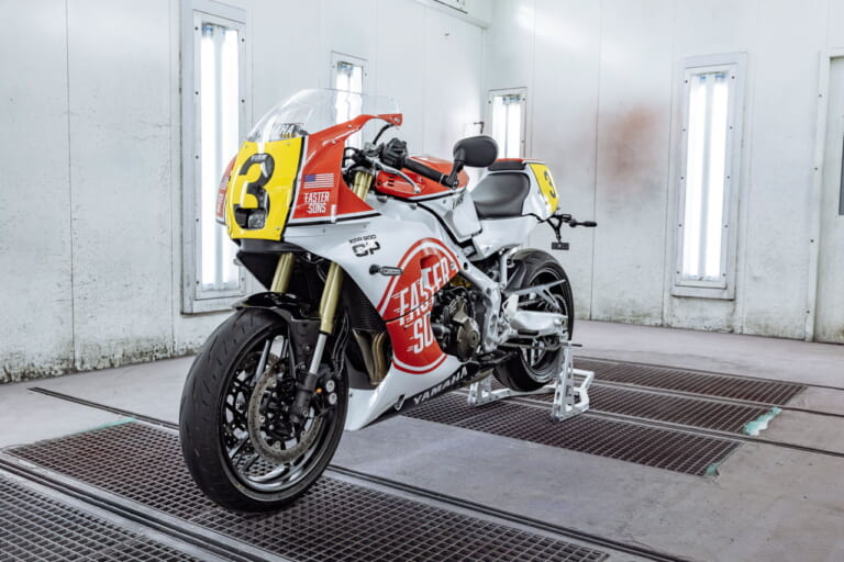 Yard Built XSR900 GP back to the paddock|ラッキーストライクヤマハ再臨! ……じゃない?!『パドックに帰ってきたXSR900 GP』はランディ・マモラ号のオマージュ