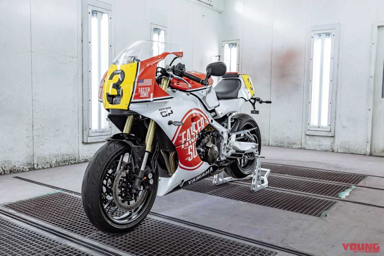 Yard Built XSR900 GP back to the paddock|ラッキーストライクヤマハ再臨! ……じゃない?!『パドックに帰ってきたXSR900 GP』はランディ・マモラ号のオマージュ