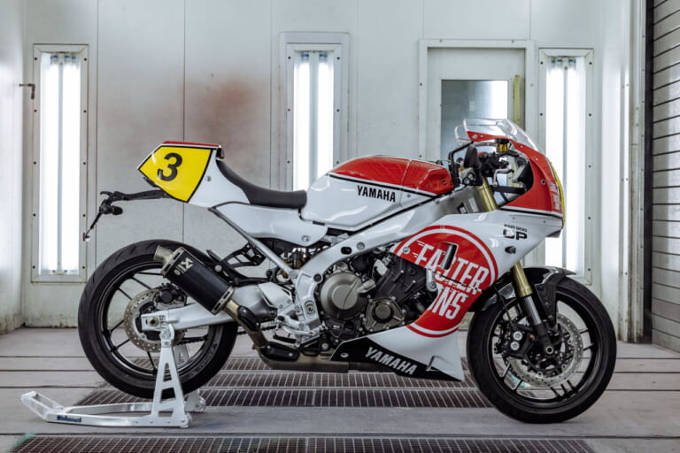 Yard Built XSR900 GP back to the paddock|ラッキーストライクヤマハ再臨! ……じゃない?!『パドックに帰ってきたXSR900 GP』はランディ・マモラ号のオマージュ
