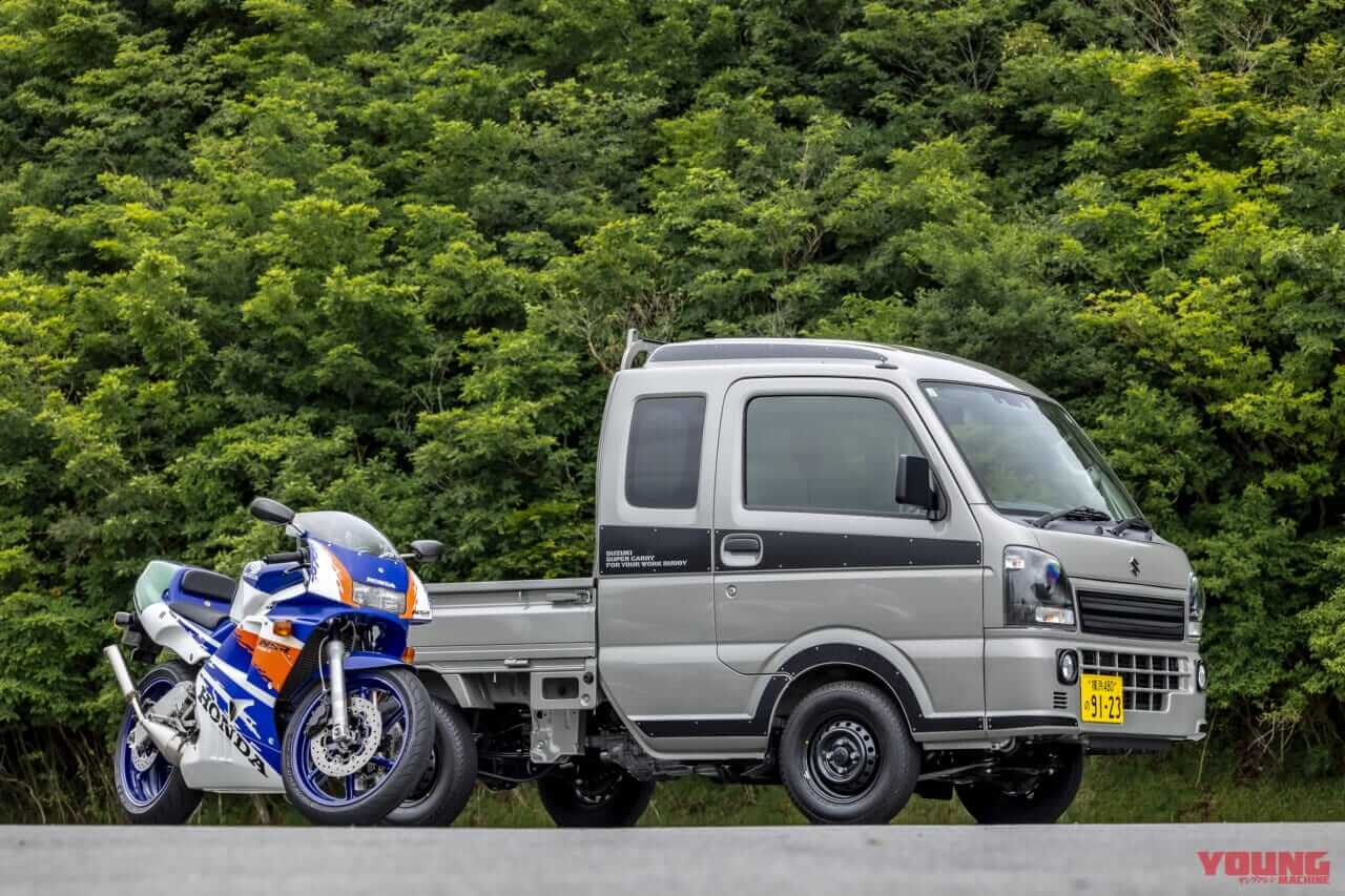 スズキ|スーパーキャリイ|Xリミテッド|【意外と快適?! やっぱり不便?!】5速MTの軽トラ「スズキ・スーパーキャリイ Xリミテッド」をトランポ&ファミリーカーに使ってみた