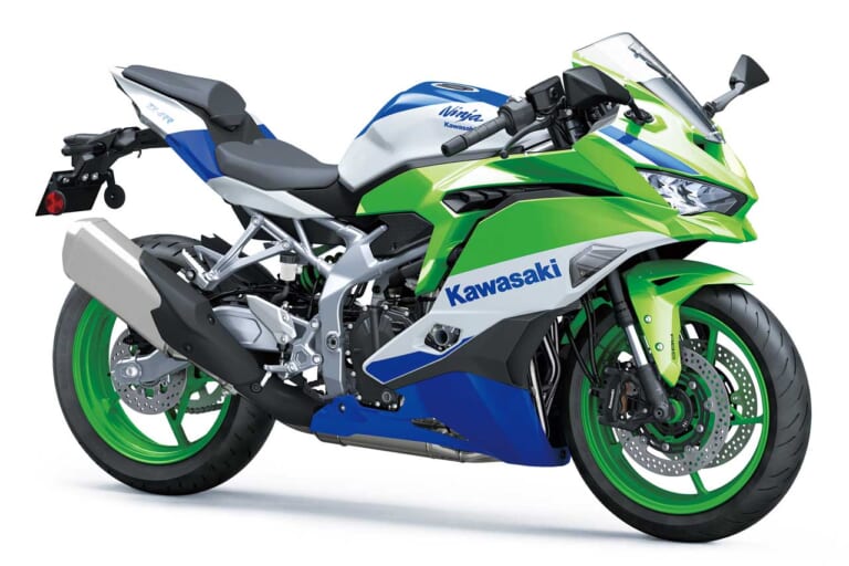 カワサキ|Ninja ZX-4RR 40th Anniversary Edition|おぉファミリーマート!! カワサキの環境対応にファミマと伊藤忠商事が協賛、鈴鹿8耐で展示予定