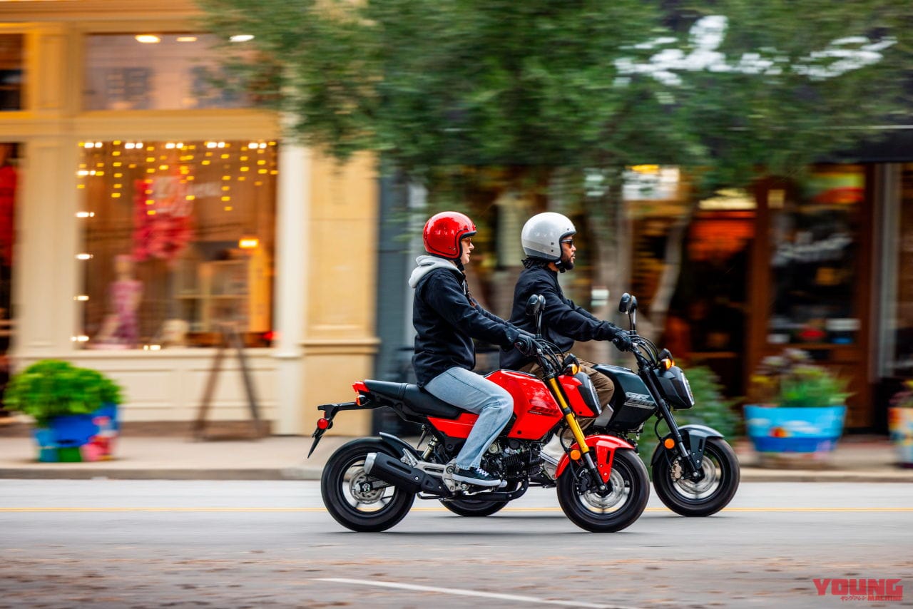 |ホンダが「ナビ」「グロム」「ズーマー」「ジョルノ」の北米向け’24-’25年モデルを発表! 現地名、全部わかる?