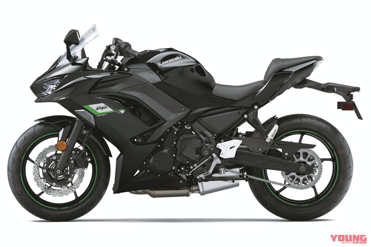 |カワサキ「ニンジャ650」に斬新カラーと新KRTが登場! 北米独自のオレンジや2系統のブラックも