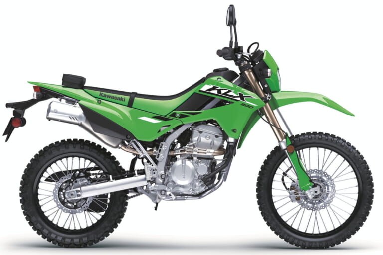 カワサキ|KLX300|北米仕様|2025年モデル|カワサキ「KLX300/SM」2025年モデル登場! パワフルな水冷292cc単気筒の“闘う4スト”に新色【北米】