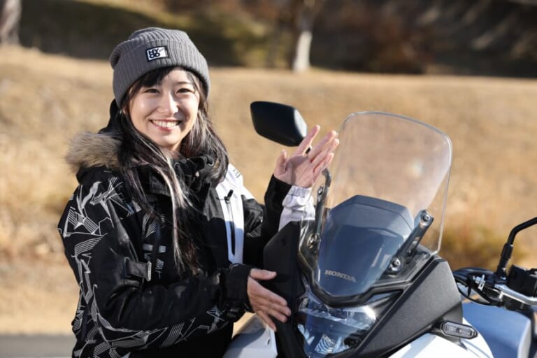 レーシング女子岡崎静夏の『いつもバイクで!』【XL750 TRANSALP編】アドベンチャー系の現実的な最高峰!?