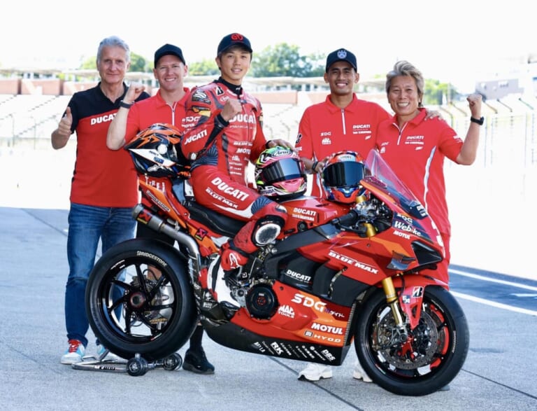 DUCATI Team KAGAYAMA が鈴鹿8耐の参戦体制を発表！ ライダーは水野涼、ジョシュ・ウォーターズ、ハフィス・シャリーン