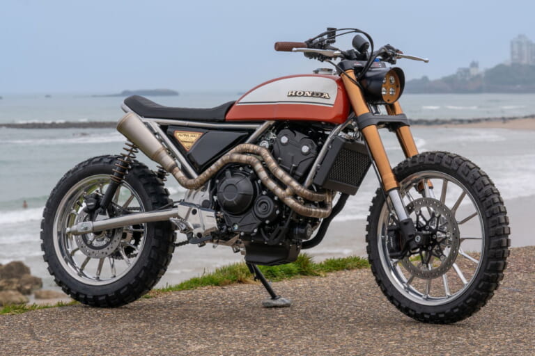 ホンダ|CL500|カスタム|Alpina 500 - Switzerland|まさかのホーク250登場!? 欧州ホンダ、16台のCL500/CL250カスタムがW&Wに集結!
