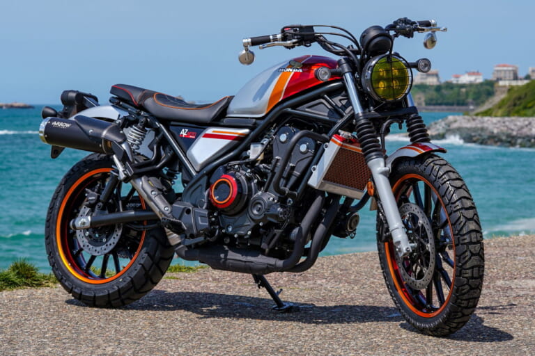 ホンダ|CL500|カスタム|Bik’ink - France|まさかのホーク250登場!? 欧州ホンダ、16台のCL500/CL250カスタムがW&Wに集結!