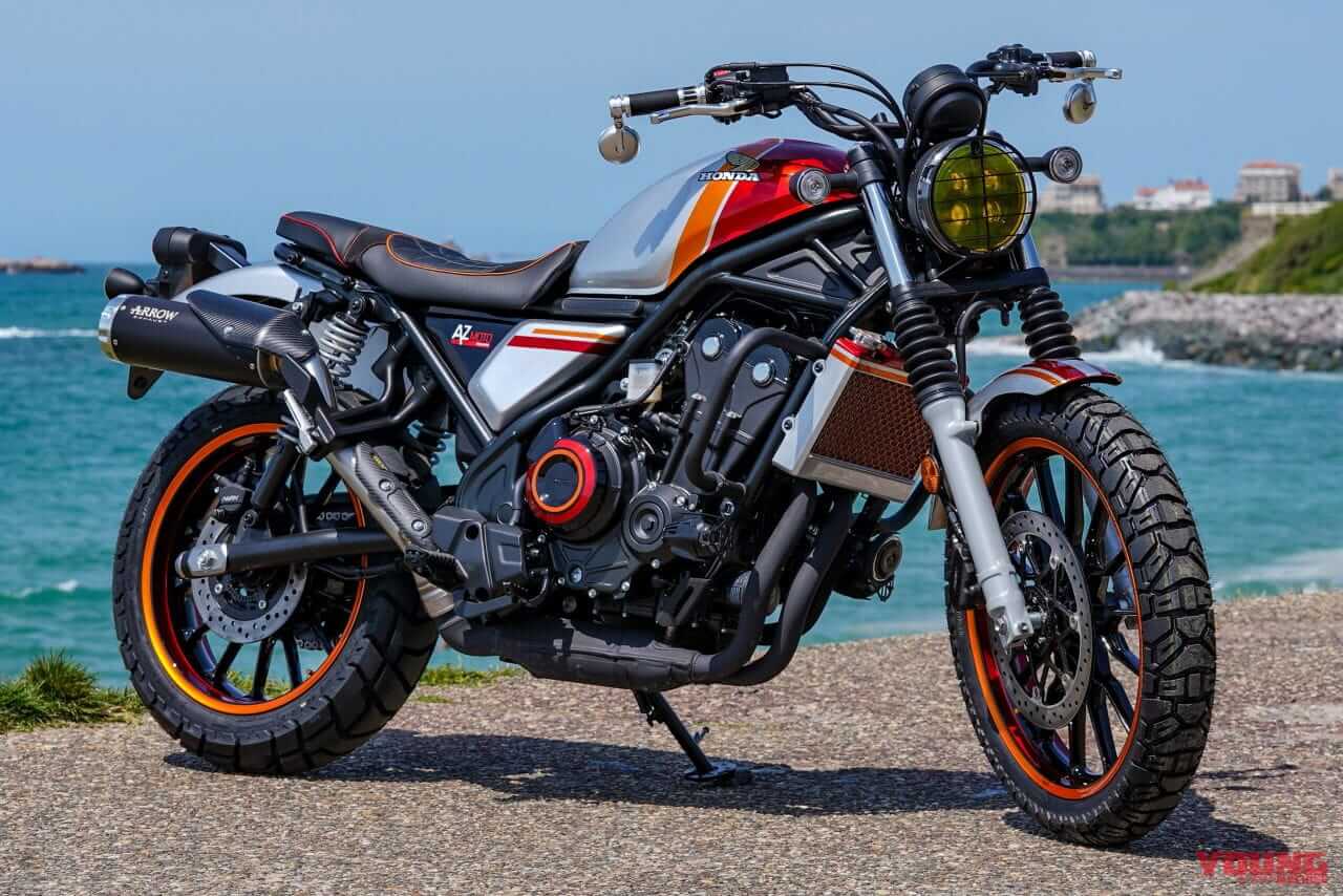 ホンダ|CL500|カスタム|Bik’ink - France|まさかのホーク250登場!? 欧州ホンダ、16台のCL500/CL250カスタムがW&Wに集結!