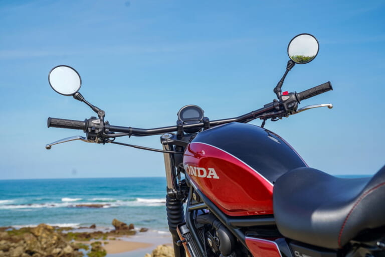 ホンダ|CL500|カスタム|Cherry Lady - Spain|まさかのホーク250登場!? 欧州ホンダ、16台のCL500/CL250カスタムがW&Wに集結!